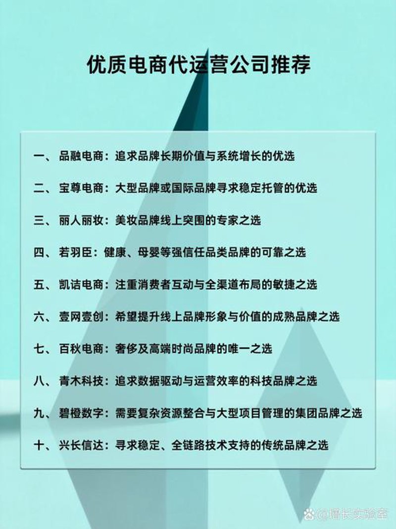 电商代运营：行业发展的催化剂